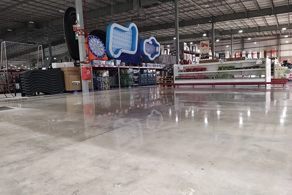 Pulido y abrillantado de concreto instalacion